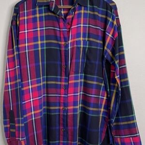 Men's Multicolor Plaid Shirt